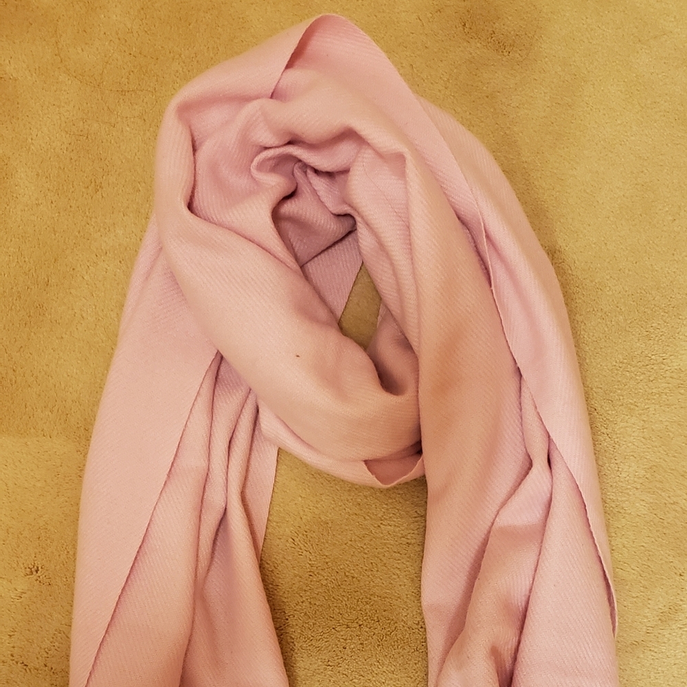 Pink scarf